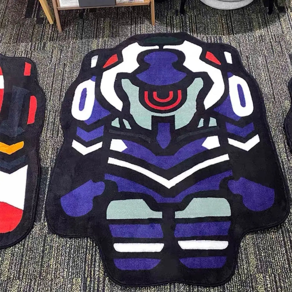 NEON GENESIS EVANGELION Designer Plush Rug Soft Doormat Floor Mat Carpet Home Living Bath Room Anti Imitation Slip Gifts